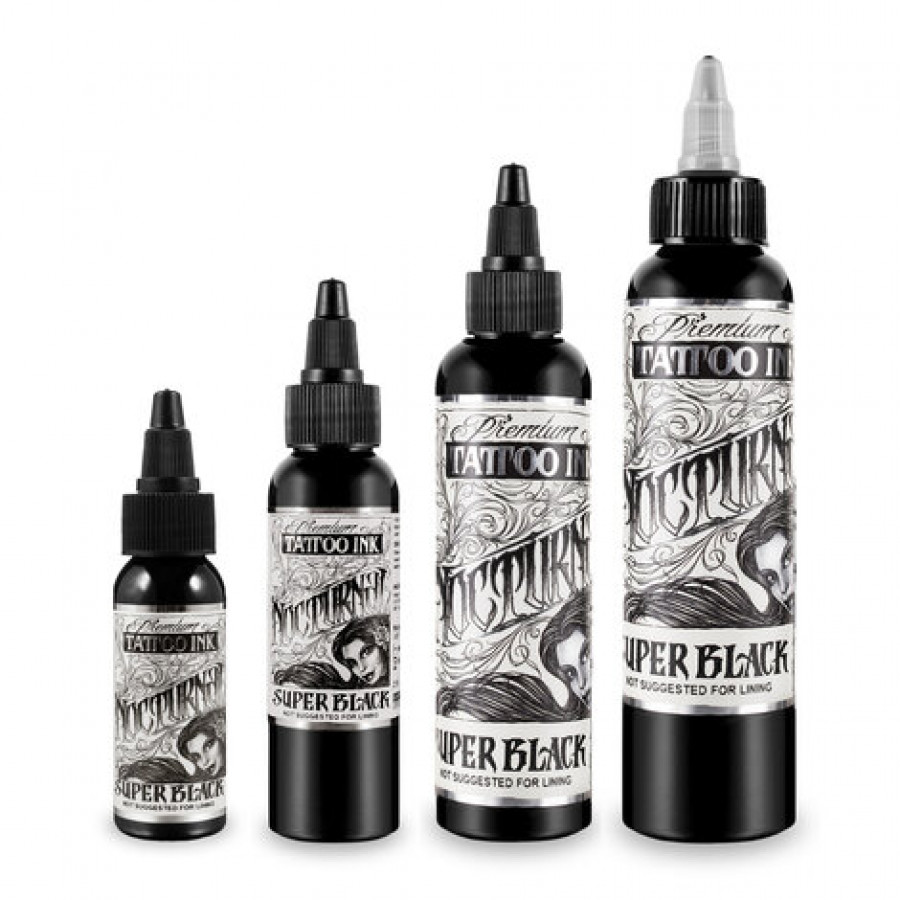 Тату краска Nocturnal Super Black ink