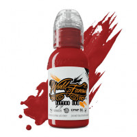 Краска World Famous Tattoo Ink Dima NBK - Fire Red #2 - 30 мл